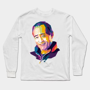 Dan Inosanto Popart Uncurve Long Sleeve T-Shirt